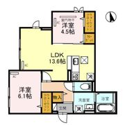 D-ROOM墨江の間取り画像