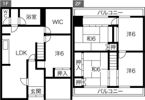 平野区長吉六反ロイ戸建の間取り画像