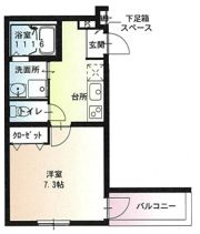 フジパレス長原イーストの間取り画像