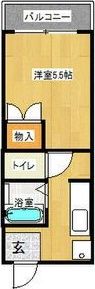 パークサイド平野の間取り画像