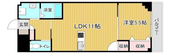 Avvenire深江橋の間取り画像