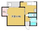 チェリ－ハイツ桜ノ宮の間取り画像