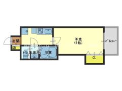 Luxe今里の間取り画像