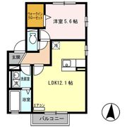 メゾンヒロの間取り画像
