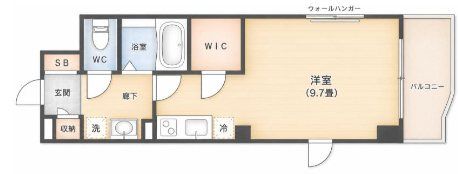 コンフォート谷町の間取り画像