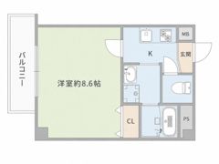 アヴェーレ早苗町の間取り画像