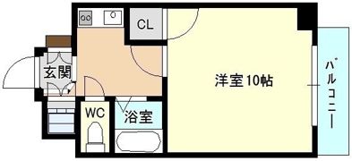 メリーパレスの間取り画像