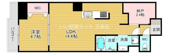 Calmtree上町台の間取り画像