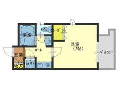 ジュネーゼ大阪城南の間取り画像