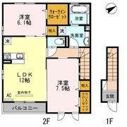 ジュビラントの間取り画像