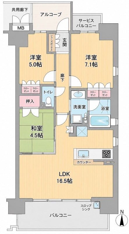 間取図