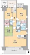 プレミスト都島パークフロントの間取り画像