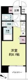 セレニテ十三ミラクの間取り画像