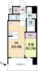 セレニテ十三ミラクの間取り画像