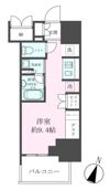 クレストコート靱公園THE CLASSの間取り画像
