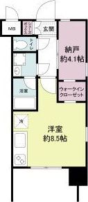 レジディア新大阪の間取り画像
