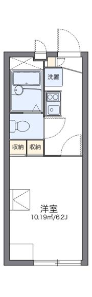 レオパレスユーアイの間取り画像