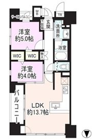 プレミスト堺筋本町ラディーナの間取り画像