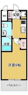 エスリード福島WESTの間取り画像