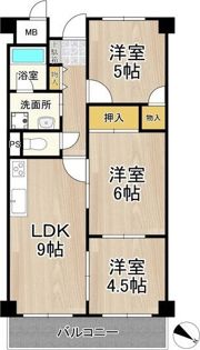 久光マンションの間取り画像