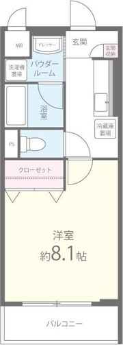 ビヤンポートの間取り画像