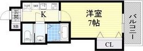 Luxe大正の間取り画像