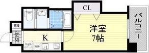 Luxe大正の間取り画像