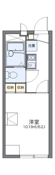 レオパレストーエイの間取り画像