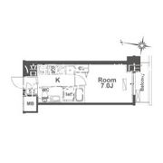 TLRレジデンス本町WESTの間取り画像