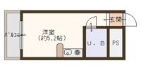 アッシュコート夕凪の間取り画像