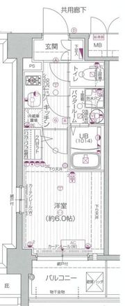 エスリード弁天町クレールの間取り画像