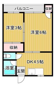 第三源氏之荘の間取り画像