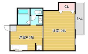 ハイムさとうの間取り画像