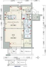 エステムコート心斎橋EAST III エクシードの間取り画像