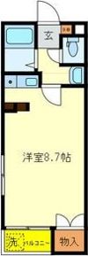 ハイツMISHIMAの間取り画像