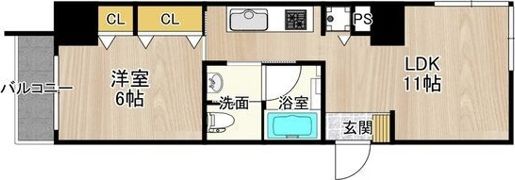 CITY SPIRE日本橋高津の間取り画像