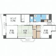 サンプラザ湯里南の間取り画像