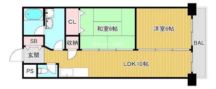 リバーライズ放出の間取り画像