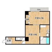 メゾンヒデックスの間取り画像