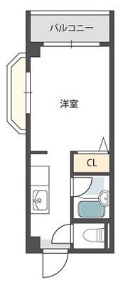 シティライフエステート難波南の間取り画像