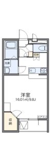レオパレス我孫子の間取り画像