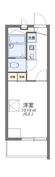 レオパレスルミエール森彦の間取り画像