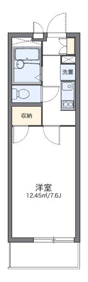 レオパレスアネックスの間取り画像
