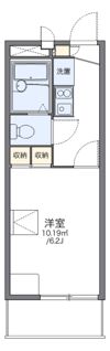 レオパレスアルカディの間取り画像