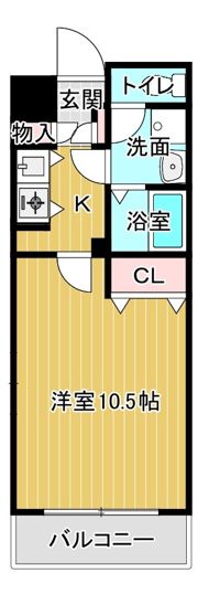 エクセレントOBPバンクスの間取り画像