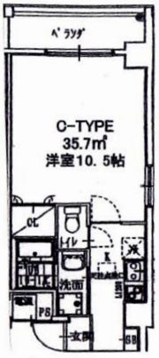 Live工大前の間取り画像