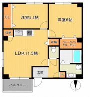 アレーズの間取り画像