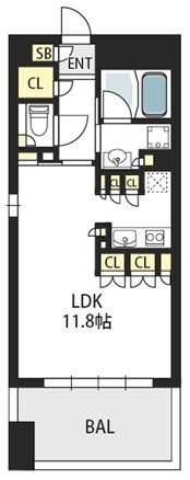 ガリレオ新町の間取り画像