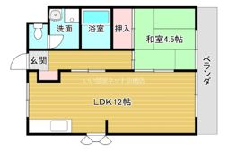 クリアポート福本の間取り画像