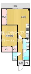 オーロラマンションの間取り画像